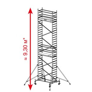 Алюминиевая вышка-тура Krause ProTec 9,3м 910172