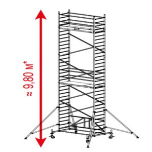 Алюминиевая вышка-тура Krause ProTec XS 9,8м 920072