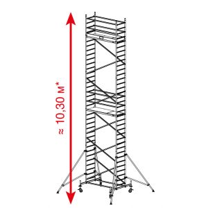 Алюминиевая вышка-тура Krause ProTec 10,3м 910189