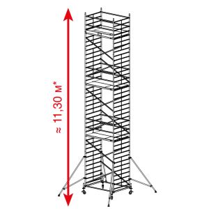 Алюминиевая вышка-тура Krause ProTec XXL 11,3м 911193